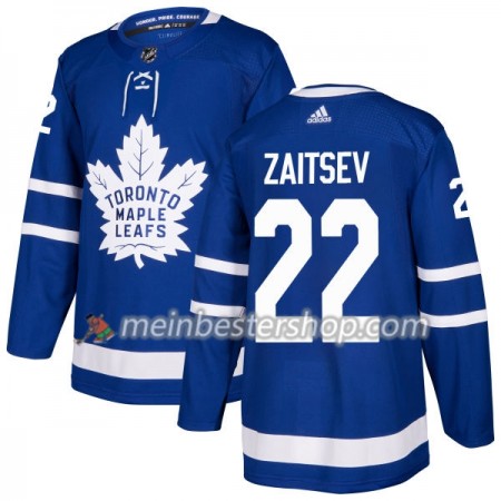 Toronto Maple Leafs Nikita Zaitsev 22 Adidas 2017-2018 Blau Trikot Authentic - Herren Toronto Maple Leafs Nikita Zaitsev 22 Adidas 2017-2018 Blau Trikot Authentic - Herren